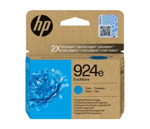 HP 924e EvoMore cyan 800 str. - 1280187 - zdjęcie